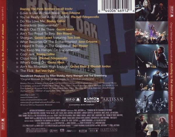 The Funk Brothers - Standing In The Shadows Of Motown  (CD) - Image 2