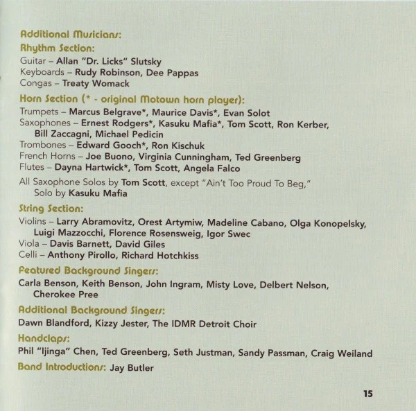 The Funk Brothers - Standing In The Shadows Of Motown  (CD) - Image 5