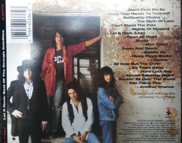 The Georgia Satellites - Let It Rock: Best Of The Georgia Satellites (CD) - Image 2
