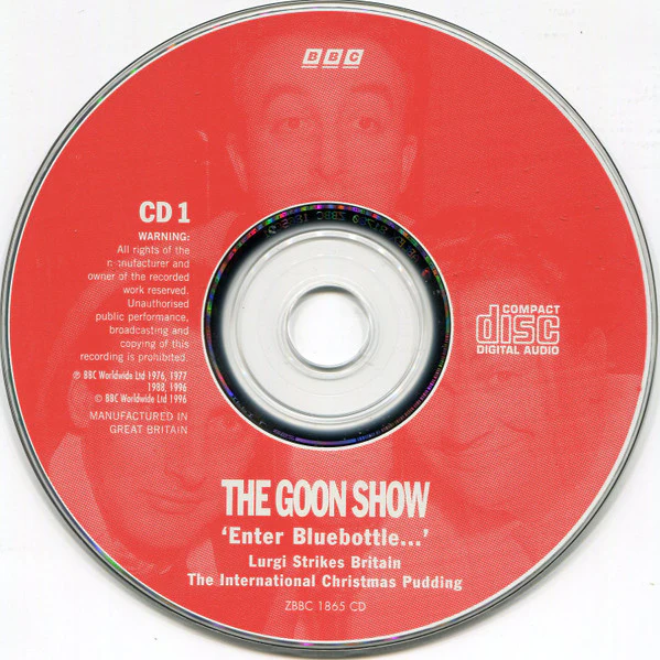 The Goons - The Goon Show: "Enter Bluebottle..." (CD) - Image 3