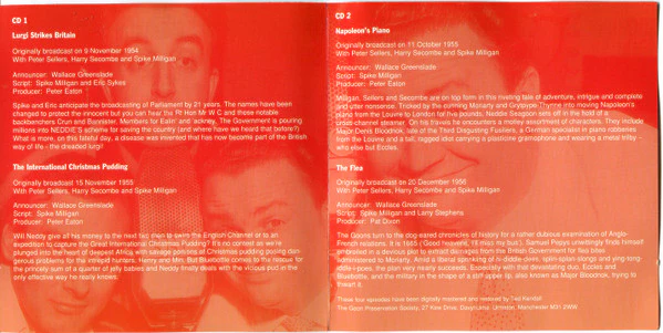 The Goons - The Goon Show: "Enter Bluebottle..." (CD) - Image 5