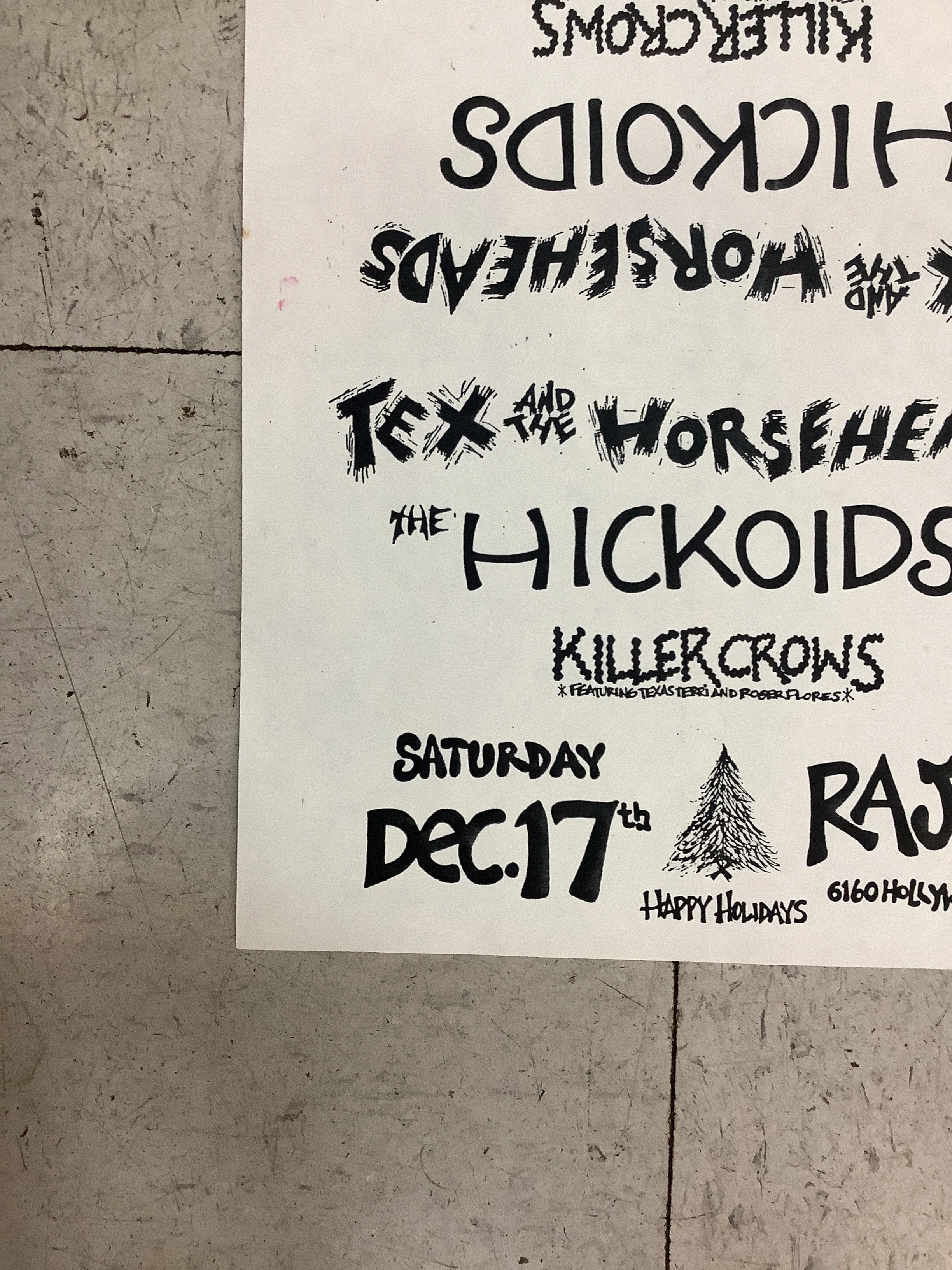 The Hickoids at Raji's (Poster) - Image 5