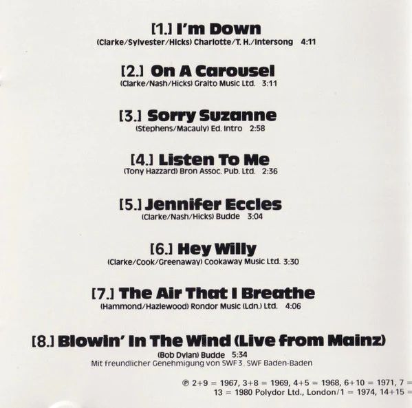 The Hollies - 20 Years (CD) - Image 4
