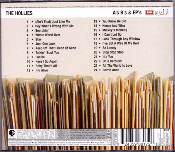 The Hollies - A's B's & EP's (CD) - Image 3