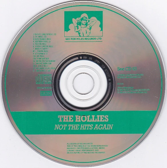 The Hollies - Not The Hits Again (CD) - Image 3