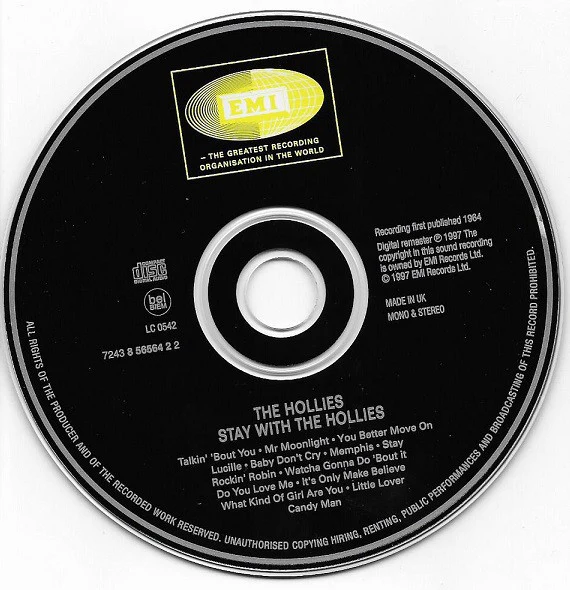 The Hollies - Stay With The Hollies (CD) - Image 3
