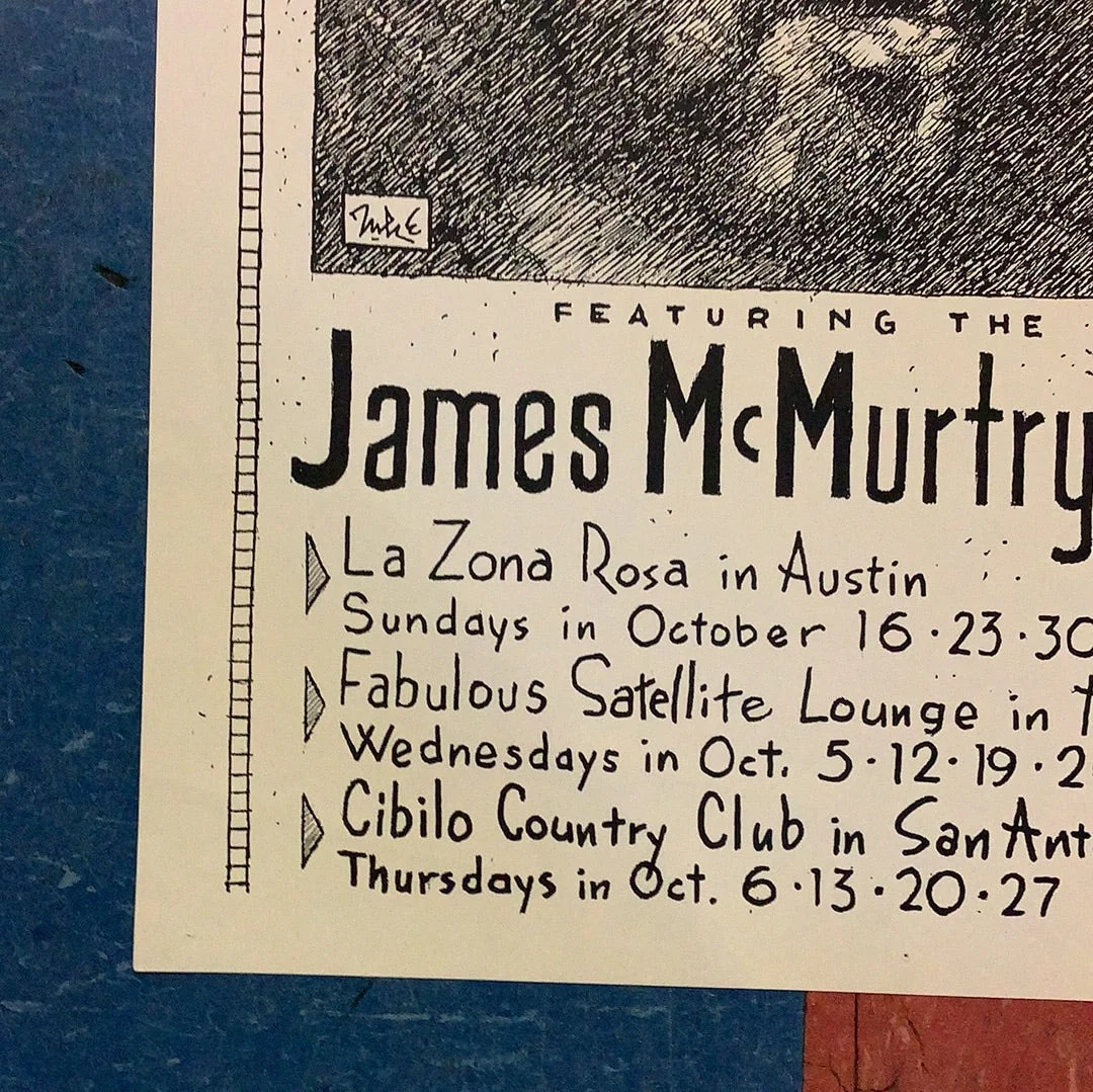 The James McMurtry Trio "Lone Star Fire Drill" (Poster) - Image 5