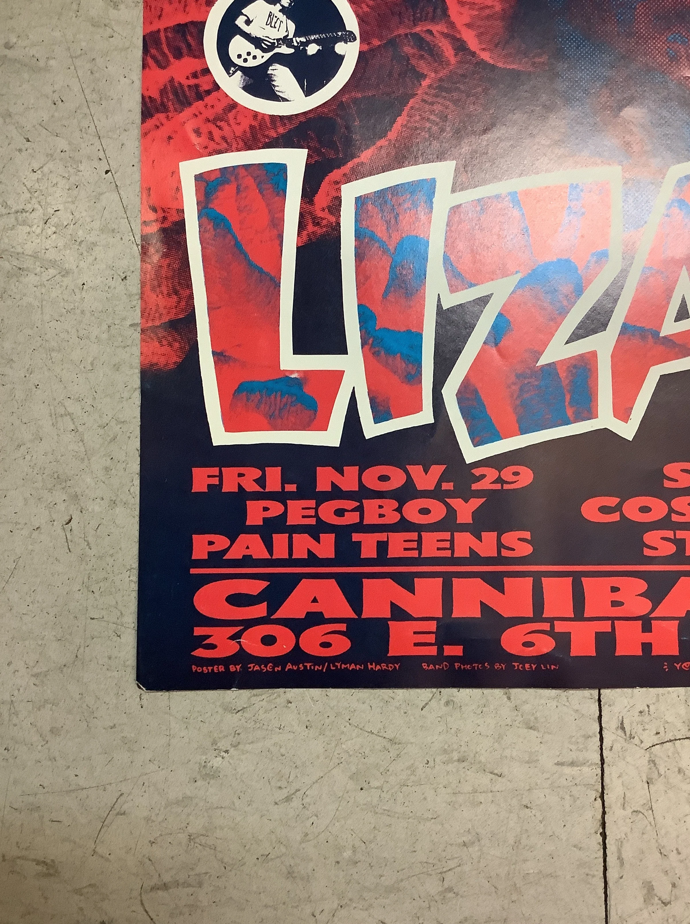 The Jesus Lizard at Cannibal Club - 1991 (Poster) - Image 5
