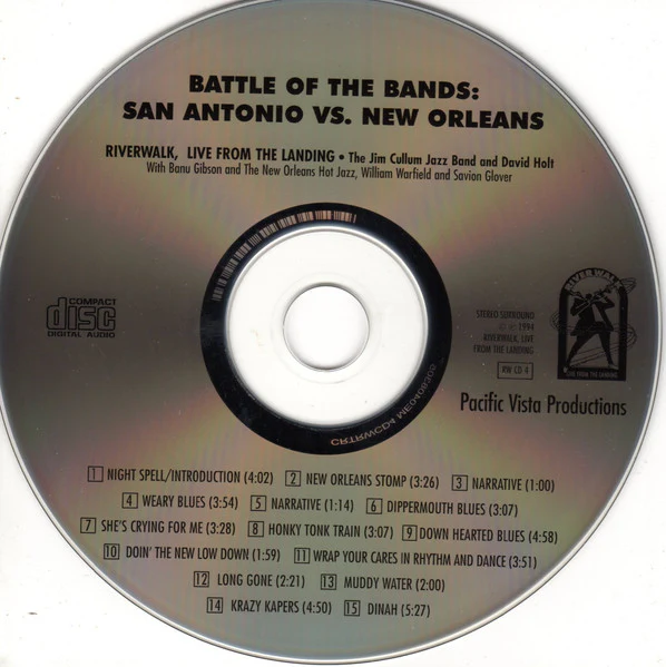 The Jim Cullum Jazz Band - Battle Of The Bands: San Antonio Vs. New Orleans (CD) - Image 3