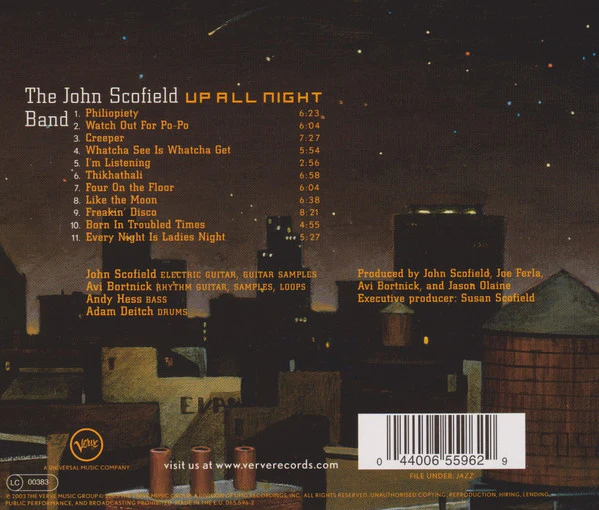 The John Scofield Band - Up All Night (CD) - Image 2