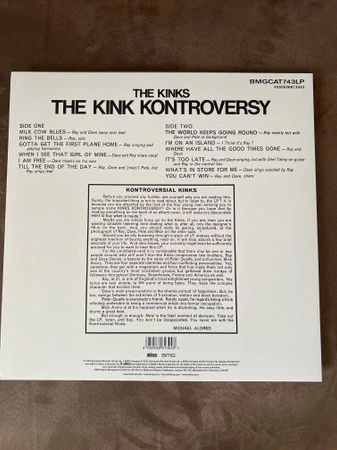 The Kinks - The Kink Kontroversy (Vinyl) - Image 2