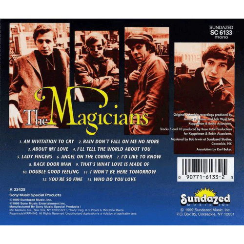 The Magicians - An Invitation To Cry - The Best Of The Magicians (CD) - Image 2
