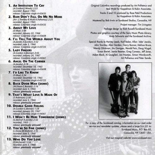 The Magicians - An Invitation To Cry - The Best Of The Magicians (CD) - Image 5