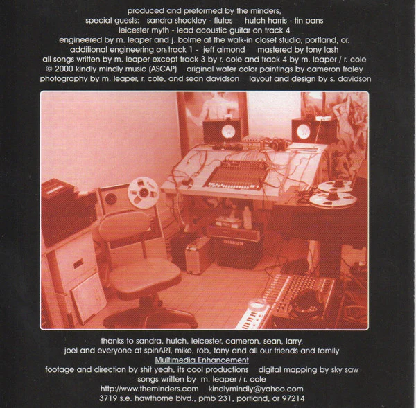 The Minders - Down In Fall (CD) - Image 5
