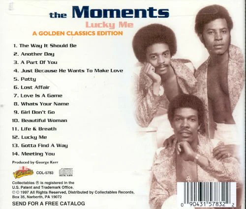 The Moments - Lucky Me: A Golden Classics Edition (CD) - Image 2