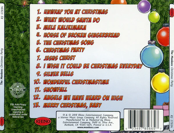 The Monkees - Christmas Party (CD) - Image 2