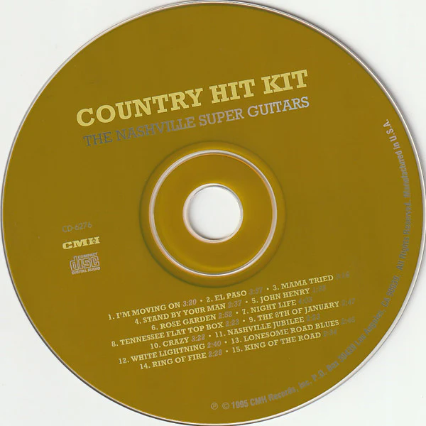 The Nashville Super Guitars - Country Hit Kit (CD) - Image 3