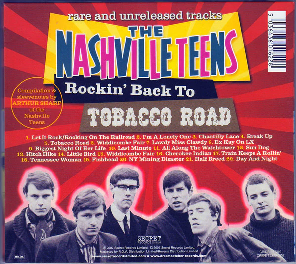 The Nashville Teens - Rockin' Back To Tobacco Road (CD) - Image 2