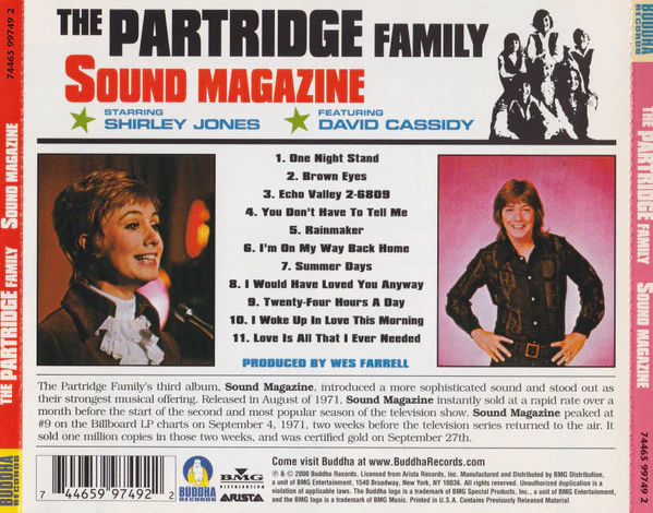 The Partridge Family - The Partridge Family Sound Magazine (CD) - Image 2