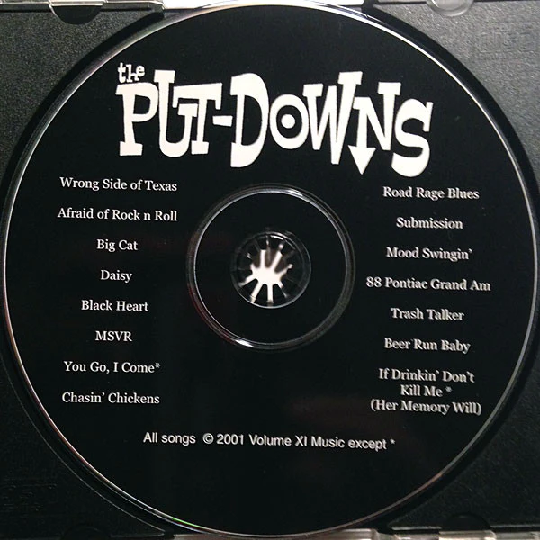 The Put-Downs - Wrong Side Of Texas (CD) - Image 3