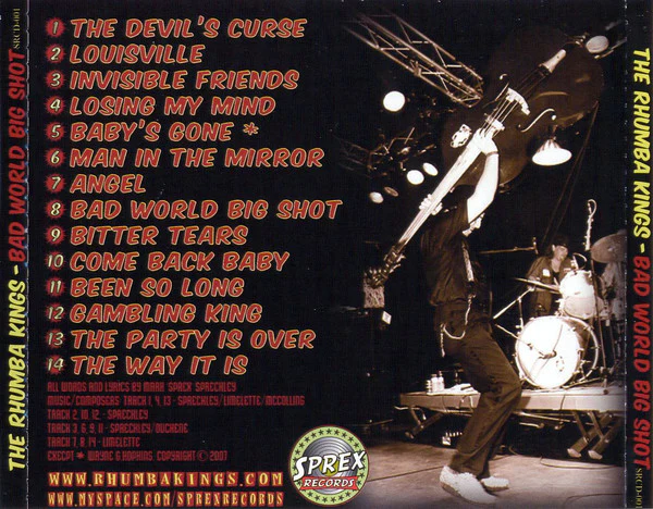 The Rhumba Kings - Bad World Big Shot (CD) - Image 2