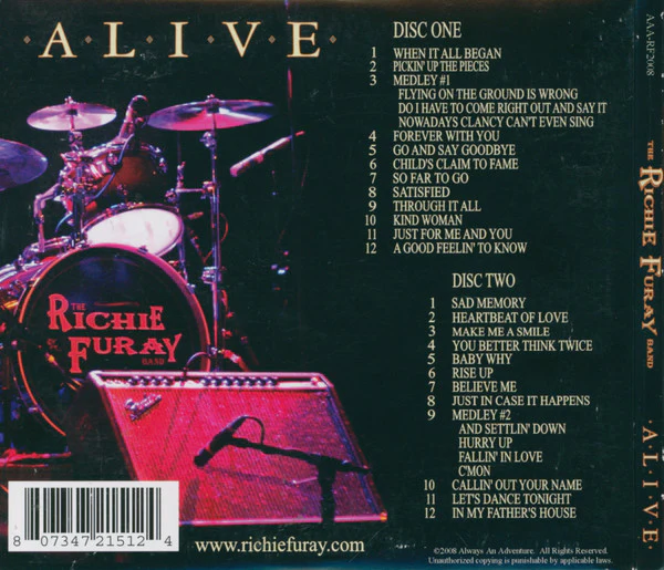 The Richie Furay Band - Alive (CD) - Image 2
