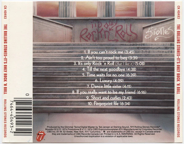 The Rolling Stones - It's Only Rock 'N Roll (CD) - Image 3