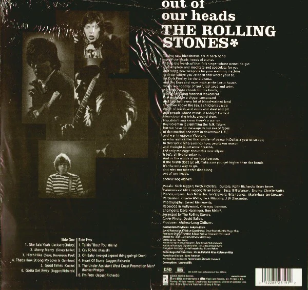 The Rolling Stones - Out Of Our Heads UK (Vinyl) - Image 2