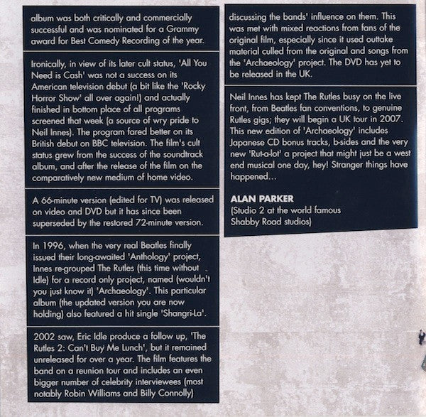 The Rutles - Archaeology (CD) - Image 4