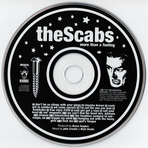 The Scabs  - More Than A Feeling (CD) - Image 3