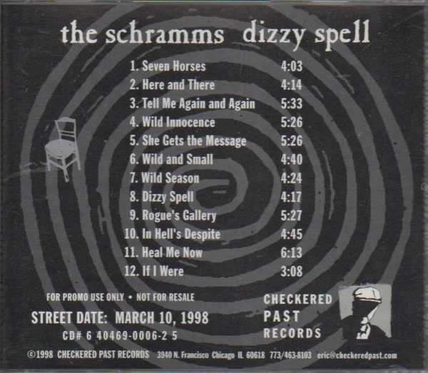 The Schramms - Dizzy Spell (CD) - Image 3