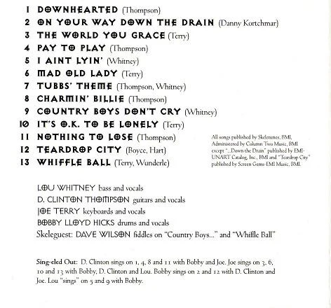 The Skeletons - Nothing To Lose (CD) - Image 2