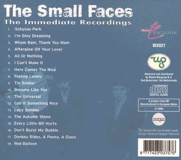 Small Faces - The Immediate Recordings (CD) - Image 3