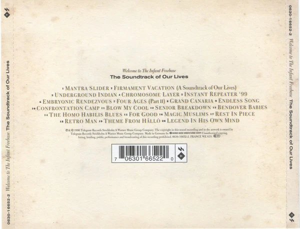 The Soundtrack Of Our Lives - Welcome To The Infant Freebase (CD) - Image 4