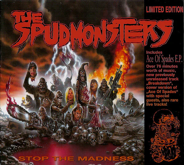 The Spudmonsters - Stop The Madness / Ace Of Spades E.P. (CD)