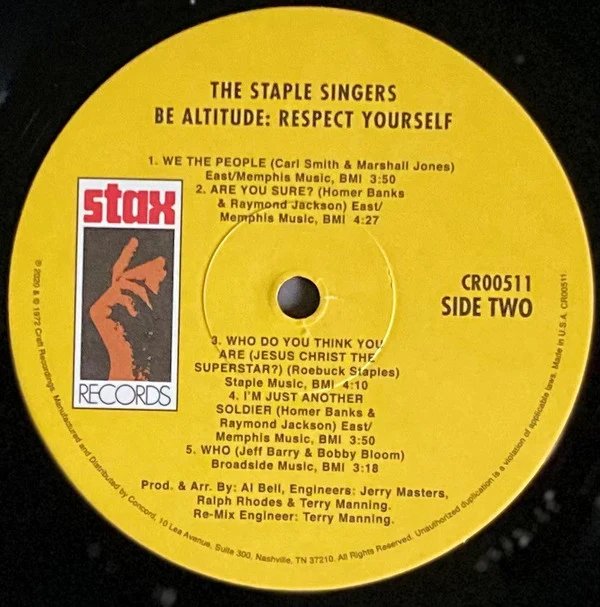 The Staple Singers - Be Altitude:  Respect Yourself (Vinyl) - Image 4