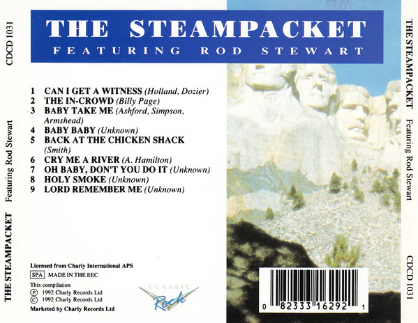 The Steampacket Featuring Rod Stewart - The First Supergroup (CD) - Image 2