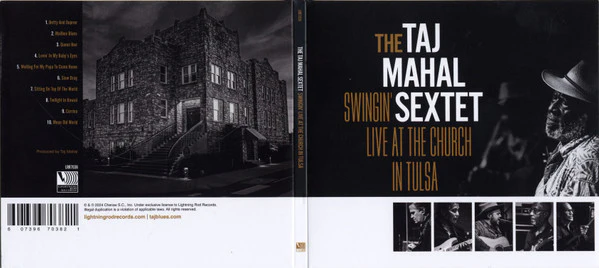 The Taj Mahal Sextet* - Swingin' Live At The Church In Tulsa (CD) - Image 2