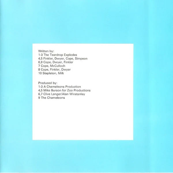 The Teardrop Explodes - Piano (CD) - Image 3