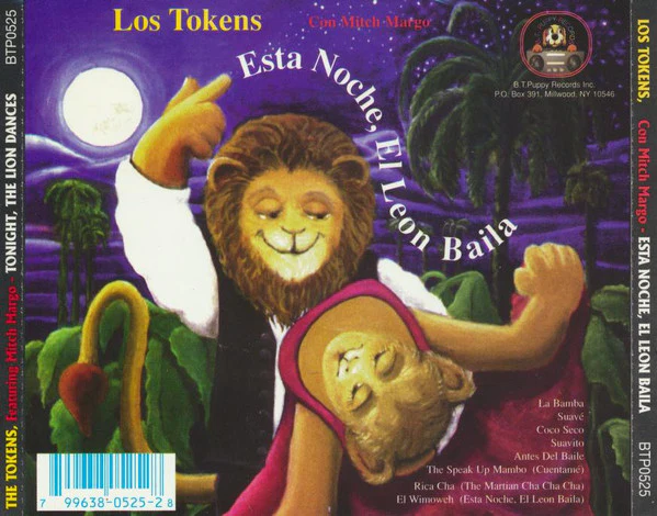 The Tokens Featuring Mitch Margo - Tonight, The Lion Dances (Esta Noche, El Leon Baila) (CD) - Image 2