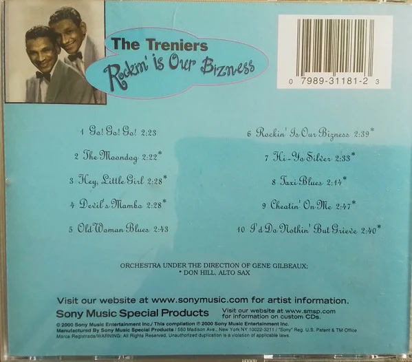 The Treniers - Rockin' Is Our Bizness (CD) - Image 2
