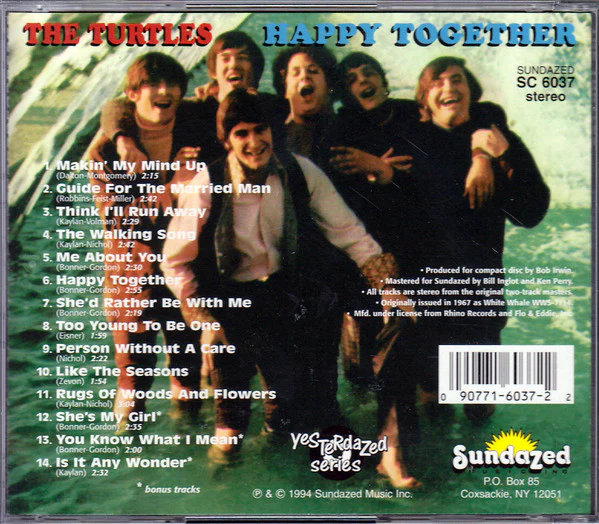 The Turtles - Happy Together (CD) - Image 2
