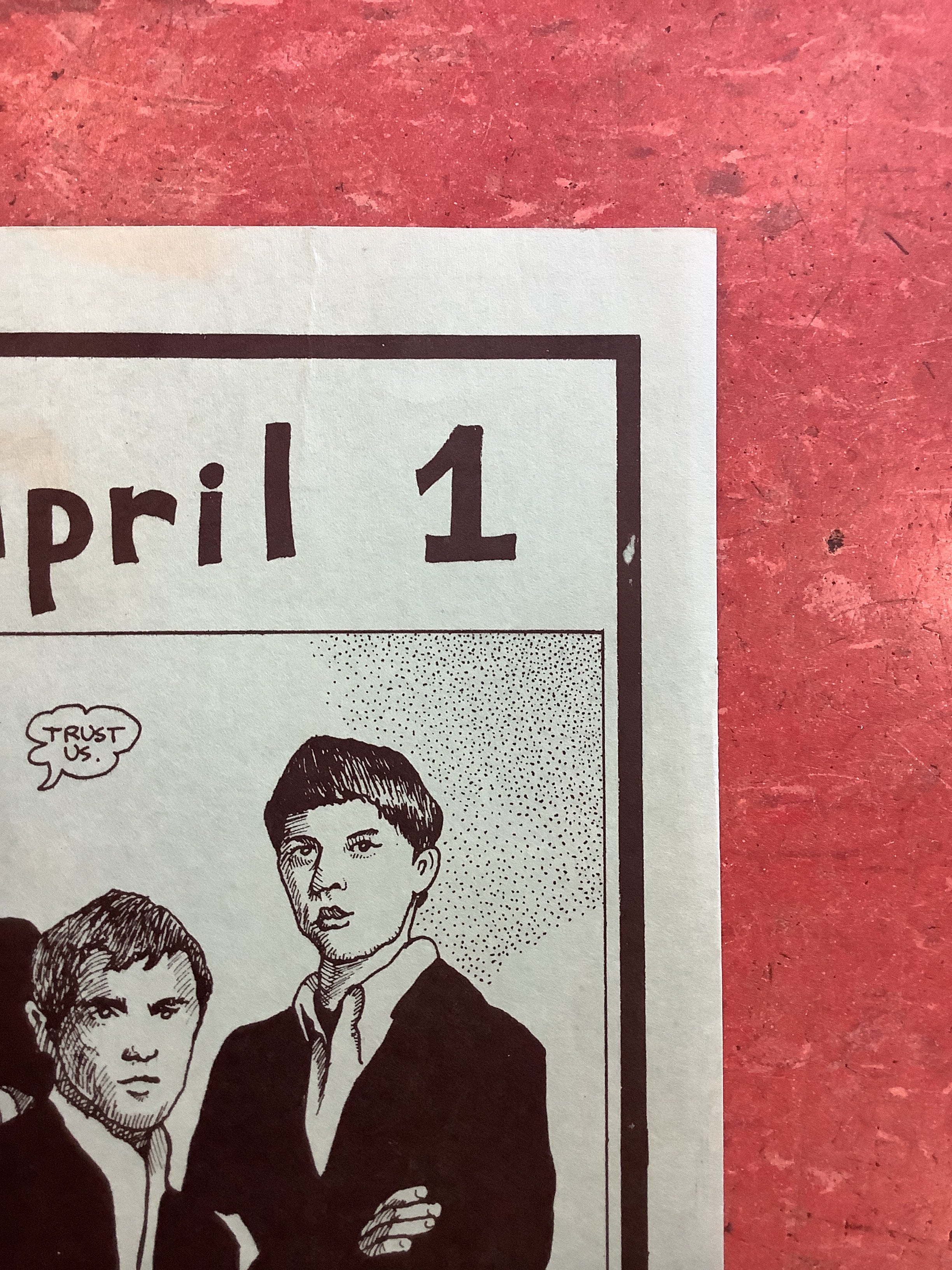 The Vertical Smiles at Soap Creek Teen Canteen - 1978 (Poster) - Image 3