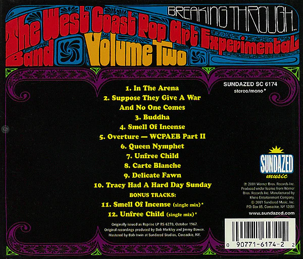 The West Coast Pop Art Experimental Band - Vol. 2 (CD) - Image 2