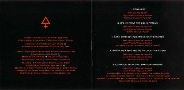 The White Stripes - Conquest (CD) - Image 4