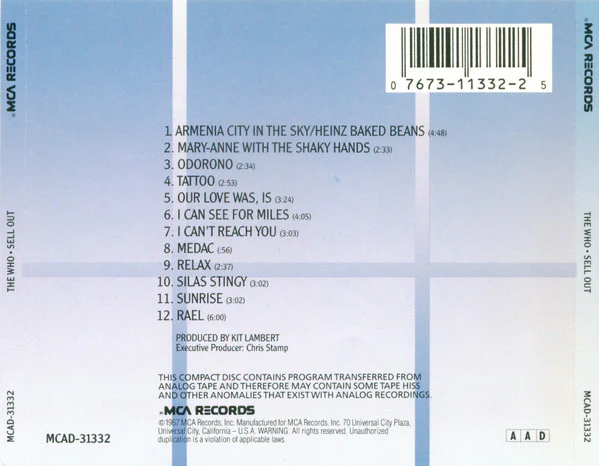 The Who - The Who Sell Out (CD) - Image 5