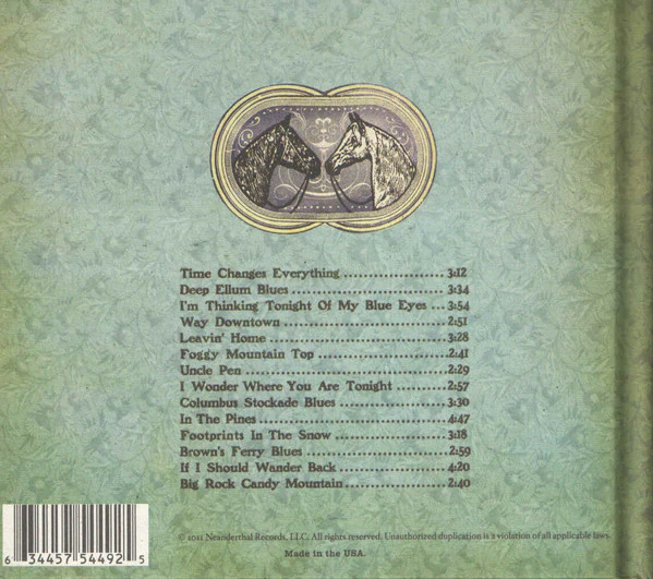 The Wronglers With Jimmie Dale Gilmore - Heirloom Music (CD) - Image 2