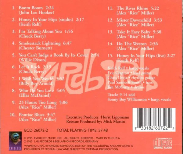 The Yardbirds - Clapton's Cradle: The Early Yardbirds Recordings (CD) - Image 2