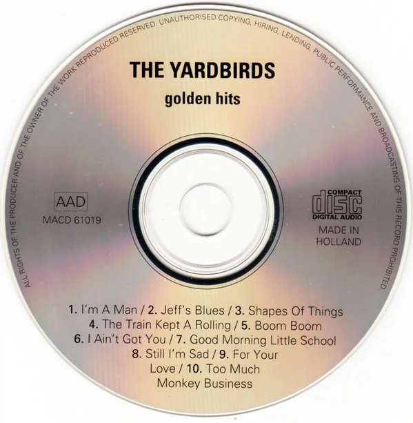 The Yardbirds - Golden Hits (CD) - Image 3