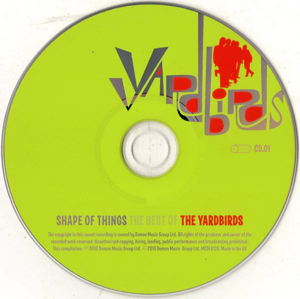 The Yardbirds - Shapes Of Things - The Best Of The Yardbirds (CD) - Image 3